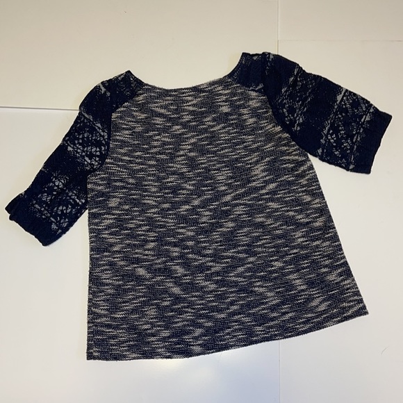 Anthropologie Postmark Blue Knit Top - Women’s Size Medium - Picture 3 of 6